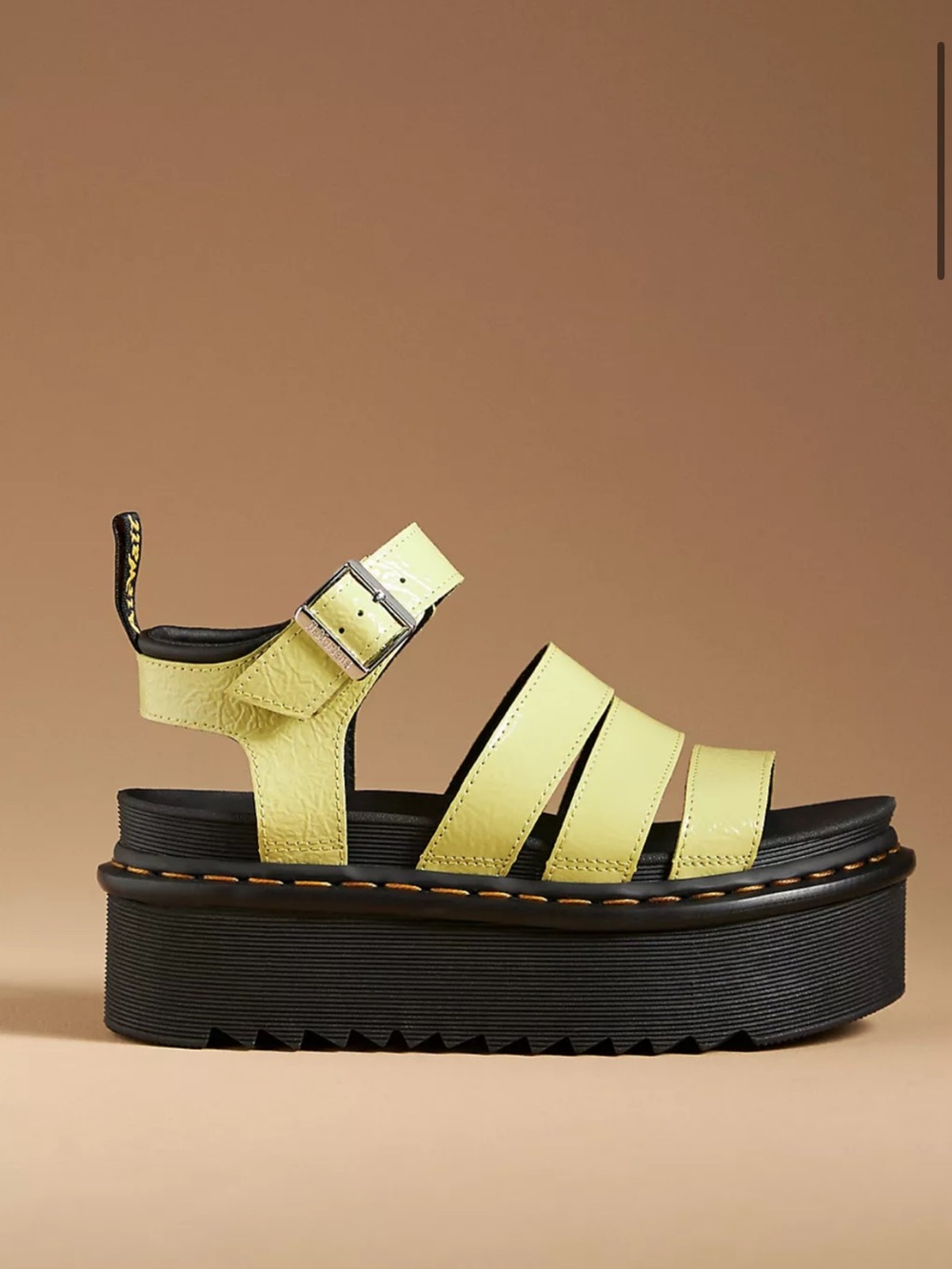 New Dr. Martens Blaire Quad Platform Sandals size 8 - Picture 1 of 8